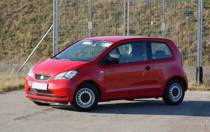 Seat Mii cena 22500 przebieg: 170000, rok produkcji 2016 z Żnin małe 137